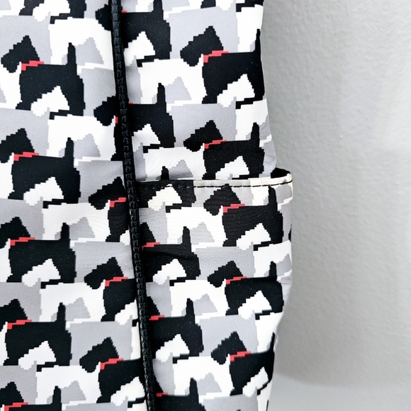 Vera Bradley scotty dog print schnauzer large tote bag - Picture 5 of 12